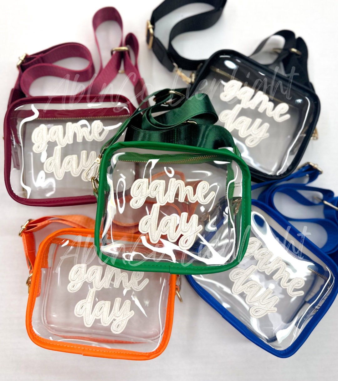 Custom Stadium Bag, Clear Stadium Bag, Concert Clear Bag, Game Day Bag