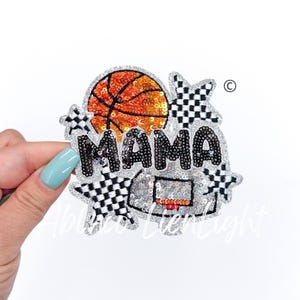 basketball patch, basketball mama patch, trucker hat patch, sequin patch, iron on patch, small patches, sport patch, trendy patch, hat patch