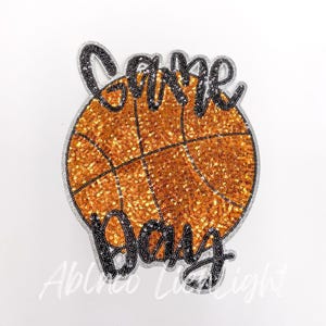 sequin basketball patch, basketball patch, game day patch, big iron on patch, mama patch, sport patch, trendy patch, sequin patch, DIY patch