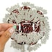 Touchdown Football Patch: Silver Game Day Applique (3