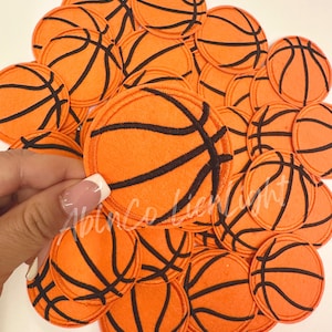 basketball patch, hat patch, small patches, embroidery patch, iron on patch, trucker hat patch, trendy patch, mom hat, game day patch, gift