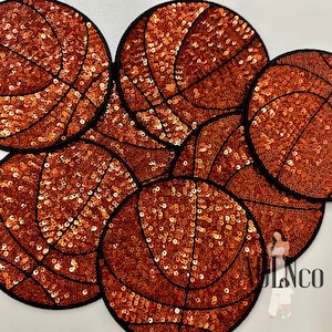 basketball patch, basketball sequin patch, basketball game day patch, custom team spirit wear, chenille patch iron on, basketball mom shirt