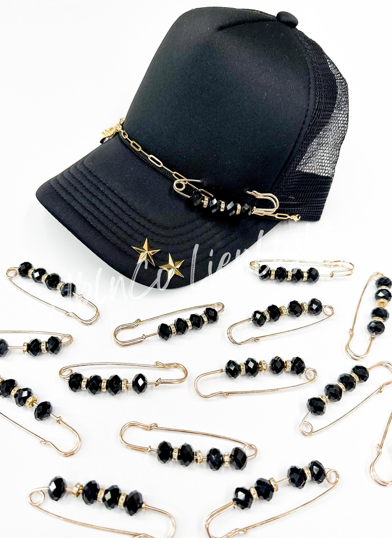 chain detailed Hat with adjustable darwstr IMG_0910.jpg?v=1696604935 main image 3