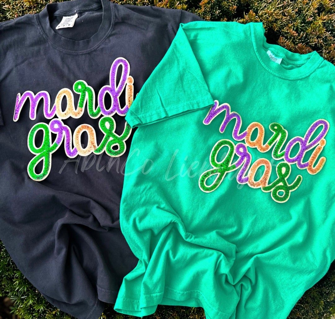 mardi gras patch