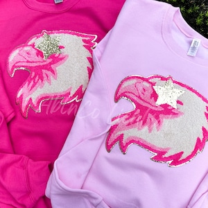Pink philadelphia eagles clearance sweatshirt