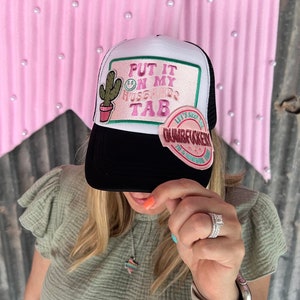 Pink Bad Bitch Chenille Patch, Trucker Hat, Funny Snarky Applique image 4