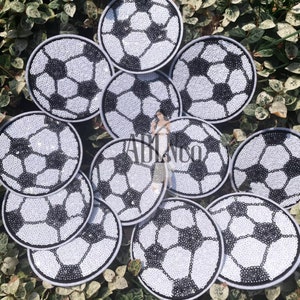 Round Number Patches, Embroidery Patches, 2 Inch Patch, Choose Your Number  