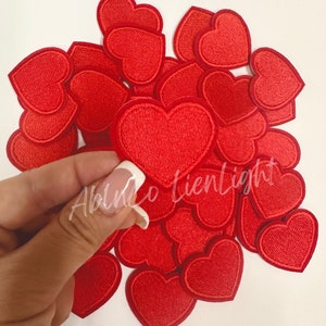 heart patches, red heart patch, small heart patch, retro patch, small patches, hat patches, embroidery patch, iron on patch, trendy, love