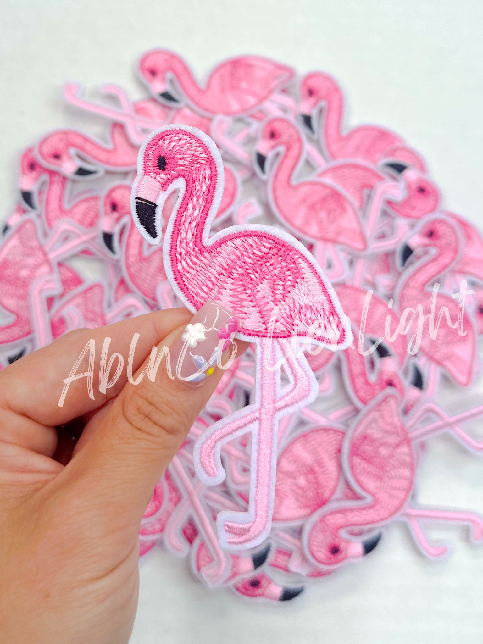 pink flamingo patch, trucker hat patches, summer patch, beach patch, retro patch, lake patch, preppy patch, iron on patch, patch for jacket