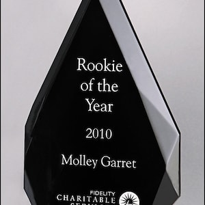 Appreciation Gifts Awards, Certificate Plaque Award, Custom Award, Engraved Plaque, Glass Award, Crystal Clear Acrylic Awards