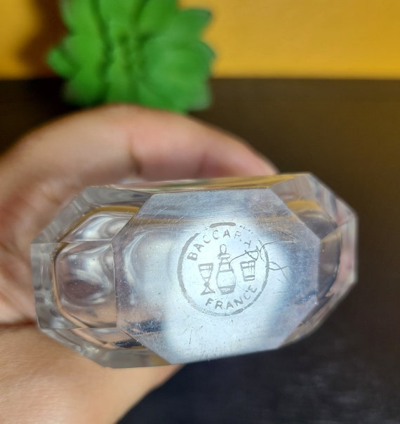 Vintage Baccarat Cut Crystal Perfume Bottle - image 5