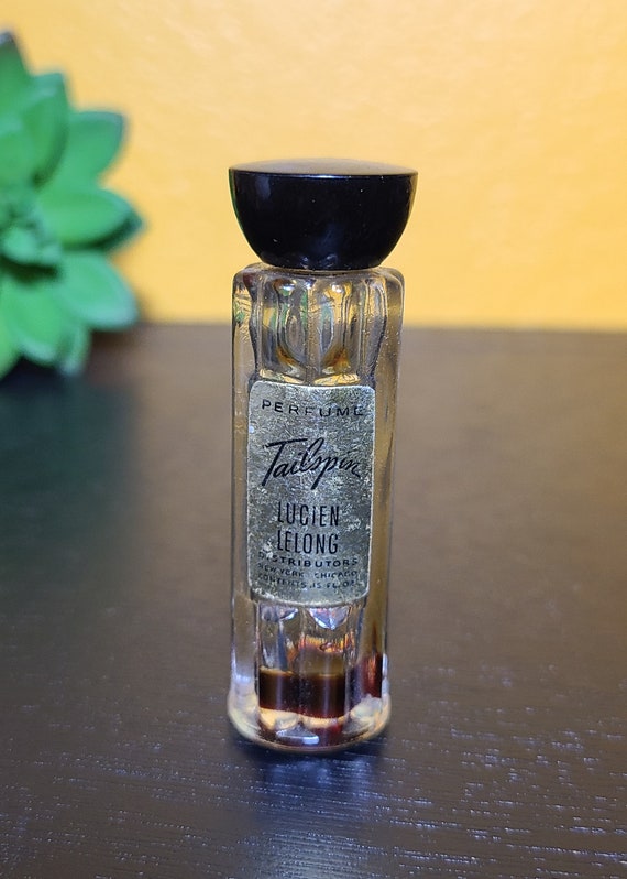 Vintage Lucien Lelong Tailspin Perfume Bottle