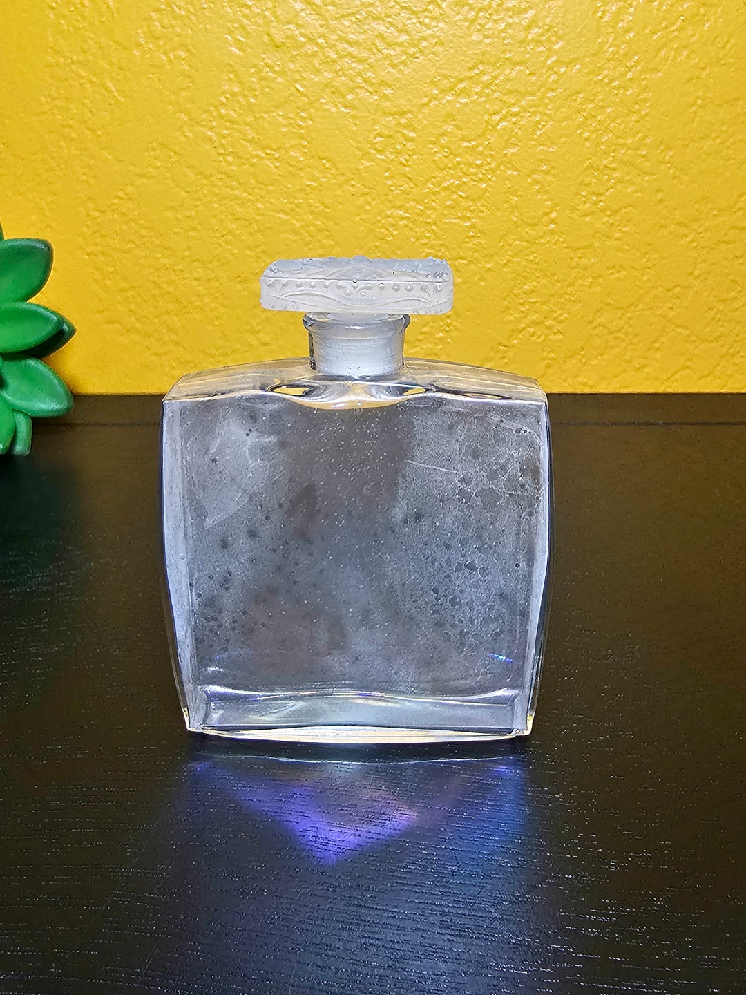 RARE Antique La Rose Jacqueminot by Coty, Paris, France Lalique Perfume