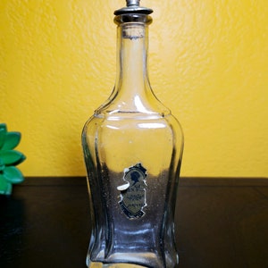 Antique Jergens Ben-Hur Perfume Bottle With Original Decorative Corked Stopper