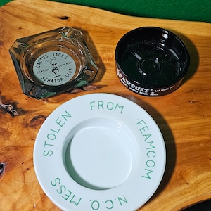 Set of 3 Vintage Ashtrays