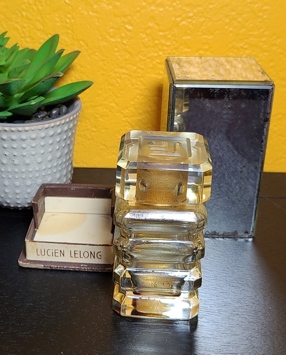 Vintage Lucien Lelong Mon Image Perfume Bottle