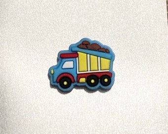 Cartoon Dumptruck Shoe Charm