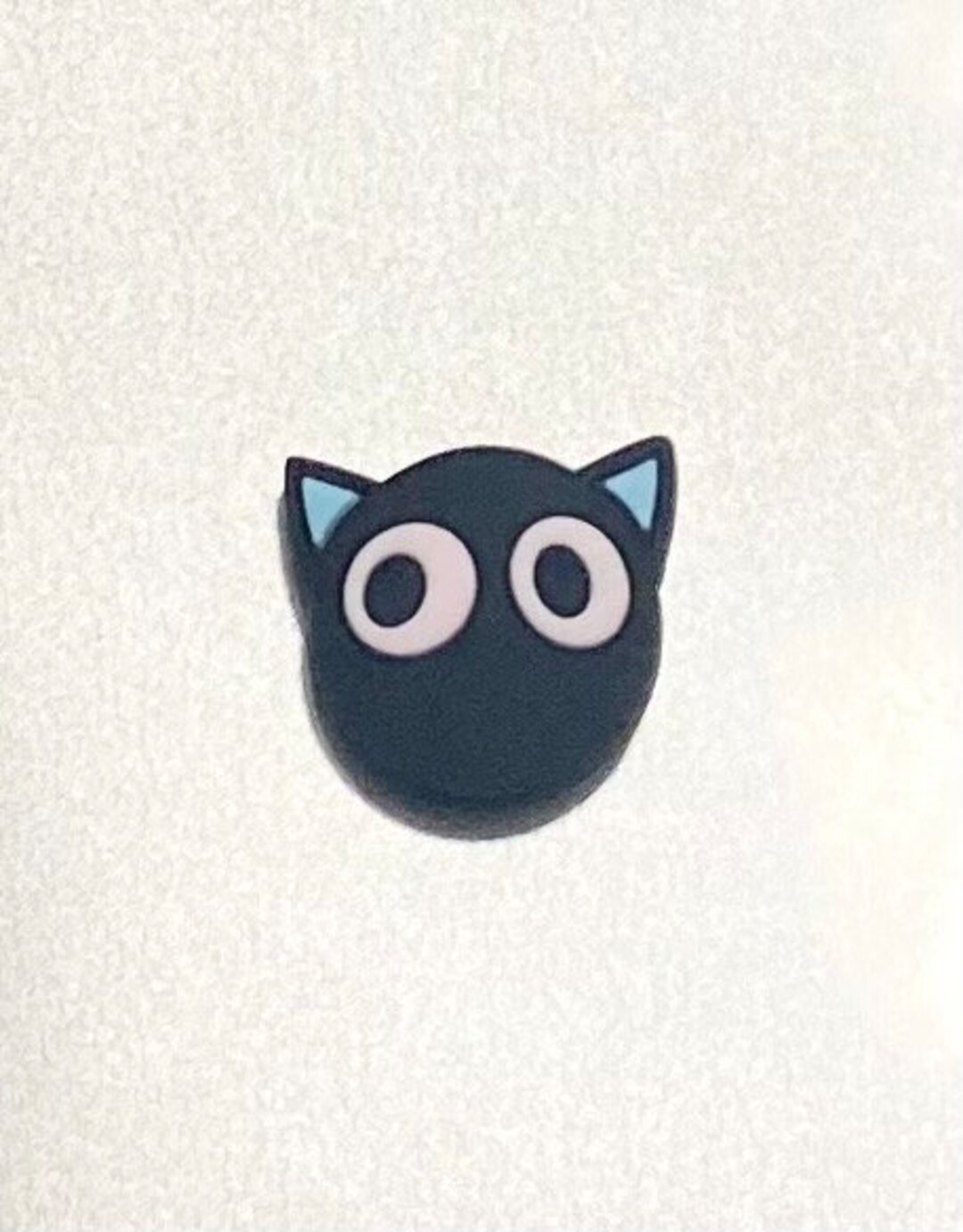Black Cat Shoe Charm Etsy