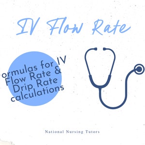 IV Flow Rate