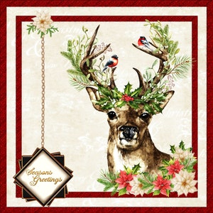 Seasons Greetings Printable Card