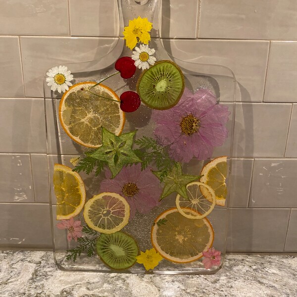 Sea Glass Cutting Board Etsy