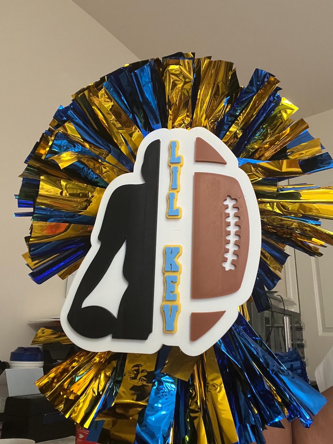 Football Boy Cheer Stick 3D Print File (3MF Digital Download) - Etsy