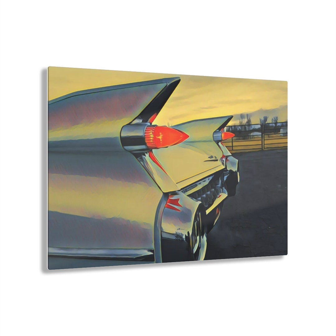 Acrylic Print Classic Car Wall Decor Classic Car Decor Etsy