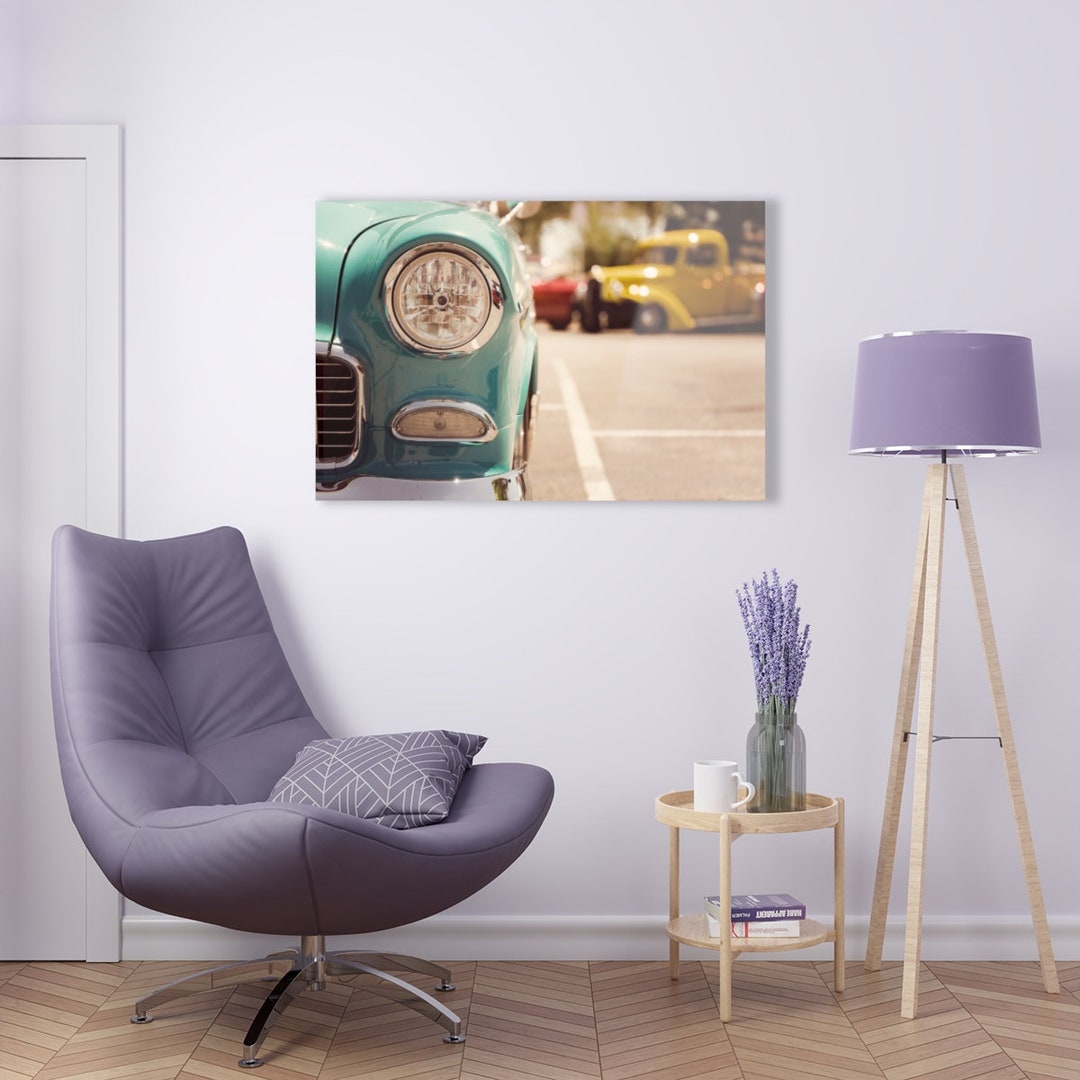 Classic Car Prints Acrylic Prints Classic Car Wall Decor Etsy