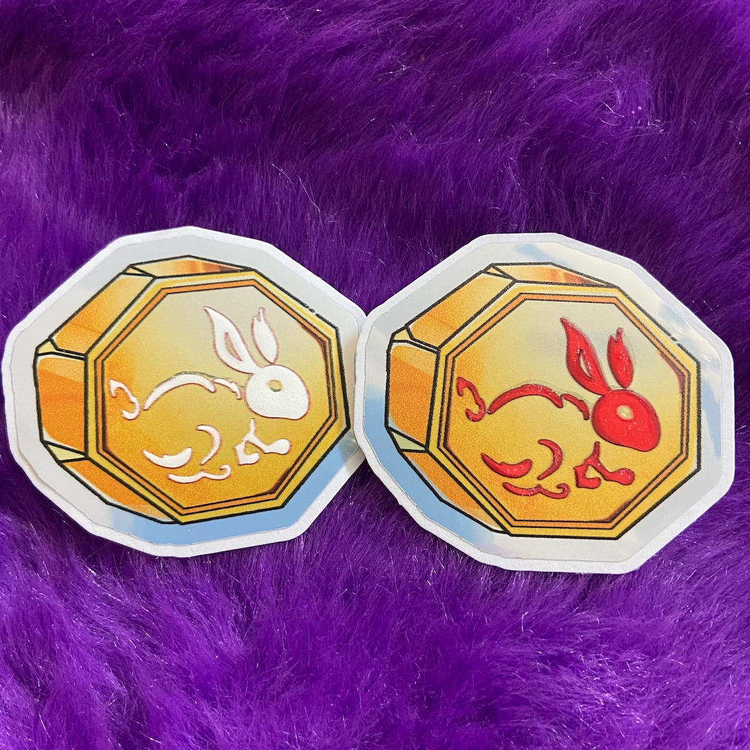 Year of the Rabbit Lucky Talismans Nostalgic Gold Foil Etsy