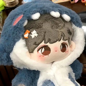 Handmade 20cm Plush Doll Shark Clothes image 4