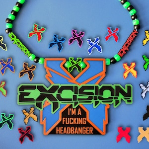 Excision kandi beads | Pendant | LED