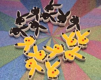 Playboy Bunny Pika kandi beads