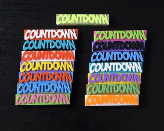 Countdown kandi beads