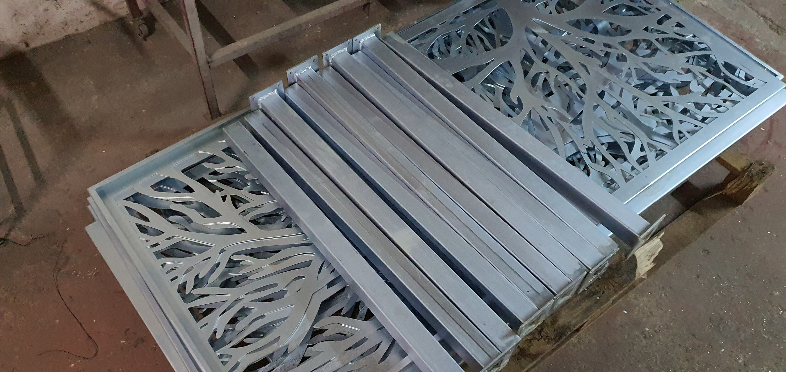 Metal Railing Panel Laser Cut Deck Panel Staircase Etsy UK