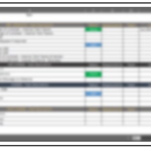 Projektimplementierung Runsheet Planvorlage