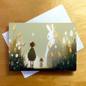Tarjetas de felicitación de notas en blanco con sobres, lindo hermoso diseño único, temporada 2023 para todas las ocasiones, tarjetas de Pascua de primavera surtidas, para niños