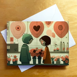Tarjetas de felicitación en blanco con sobres, hermoso diseño único lindo, todas las ocasiones, tarjeta de nota surtida, invitación de agradecimiento, estacional, para niños