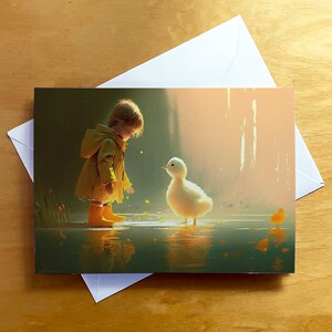 Tarjetas de felicitación de notas en blanco con sobres, lindo hermoso diseño único, temporada 2023 para todas las ocasiones, tarjetas de Pascua de primavera surtidas, para niños