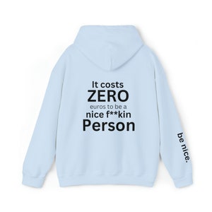 It costs zero euros black print sweatshirt