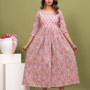 Maternity dress, kurta, gown, baby feeding gown, breast feeding dress, zip gown, women maternity clothes, maternity outfit.