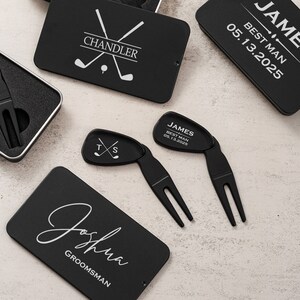 Personalized Golf Divot Repair Tool, Pitch Mark Repair, Custom Gift For Golfers, Groomsmen Gift, Green Fixer, Fathers day, Christmas Gifts