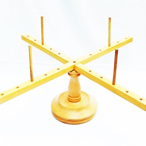 Personalized Wooden Yarn Swift Amish Style - Yarn Winder  - Beachwood  Tabletop  Yarn Swift, Handmade Skein Winder compact portable umbrella