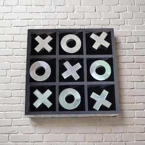 wooden tic tac toe perfect gifting for birthday | Tic Tac Toe Game for Kids and Family Board Games | table top Noughts and Crosses Game