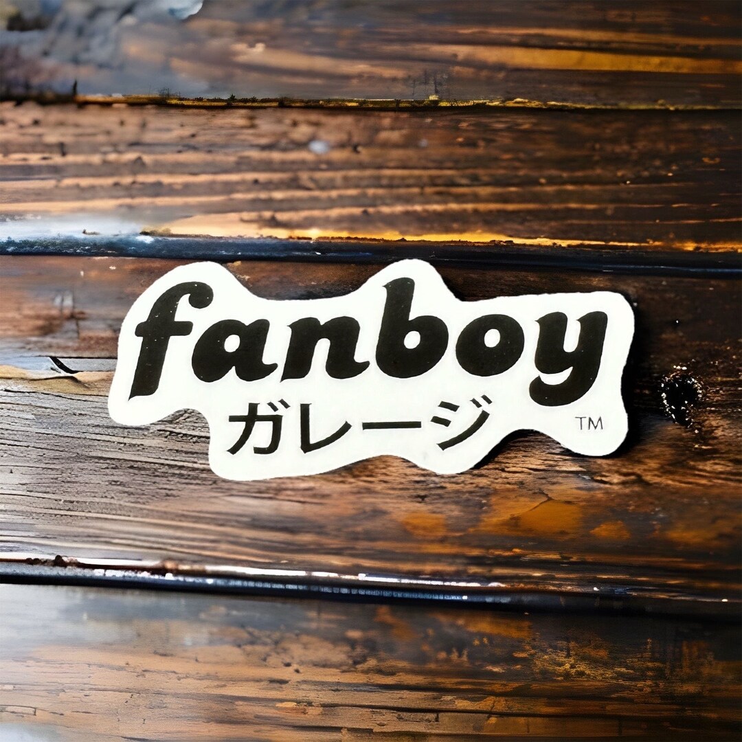 High Quality JDM Sticker Car Decal Laptop Sticker Black and White Logo