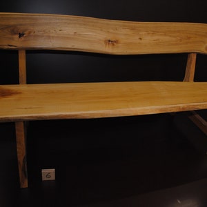 Characterful wooden benches