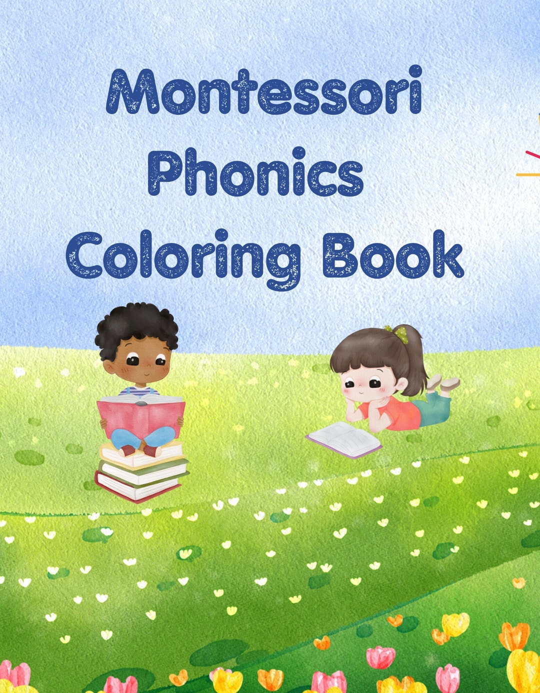 Montessori Phonics Coloring Book for Kids Learn Lowercase Letters ...