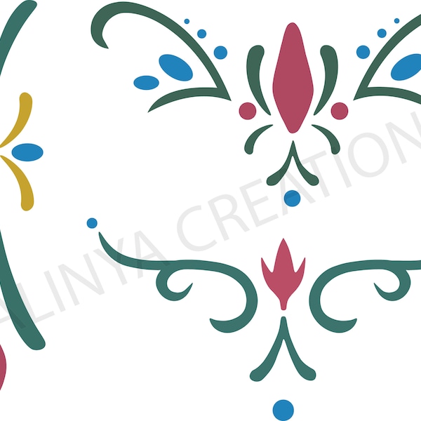 Frozen Anna Coronation Gown SVG File