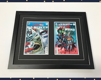 Changeable Double Comic Display Frame. Safe Secure Way To Display Comics (Books Not Included)