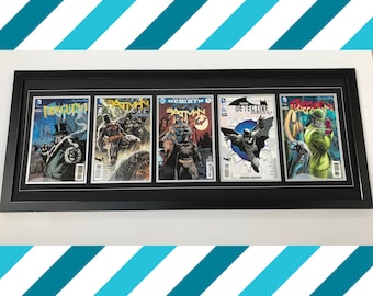 Changeable Five Comic Display Frame. Safe Secure Way To Display Comics (Books Not Included)