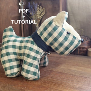 Memory Dog Pattern 12" Easy Memory Bear Memorial Bear Keepsake Bear Easy Dog Pattern Sewing Pattern Simple Bear PDF Pattern Toy From Clothes